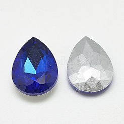 Torna a punta cabochon strass vetro&nbsp;RGLA-T081-10x14mm-11