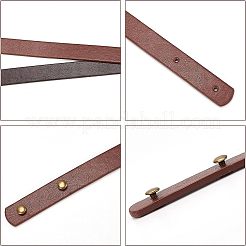 4 Satz 2 Farben Taschengriffe aus PU-Leder&nbsp;FIND-FH0004-14A