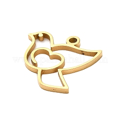 Pendentifs en acier inoxydable 304&nbsp;STAS-M117-02A-G