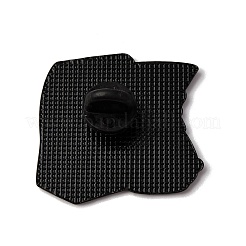 Emaille-Anstecknadel mit Kaffeemotiv&nbsp;JEWB-P050-01B-EB