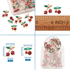 Aluminium Anhänger & Charms&nbsp;PALLOY-TA0001-04G