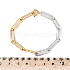Bracelets à chaîne en acier inoxydable 304 pour hommes et femmes&nbsp;BJEW-Z108-04GP