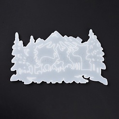 Baum- und Bergdekorations-Silikonformen&nbsp;DIY-K051-10