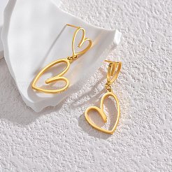 Ohrstecker aus 304 Edelstahl zum Valentinstag&nbsp;WGA7181-01