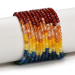 Farbverlauf-Farbe natürliche Achat Perlen Stränge&nbsp;GG-CBA4399-A04-01B