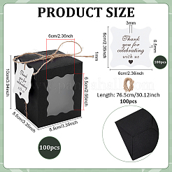 Geschenkverpackungsboxen aus Karton&nbsp;CON-WH0089-262B