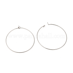 Bagues à breloques pour verres à vin en acier inoxydable chirurgical 316&nbsp;STAS-L214-01B