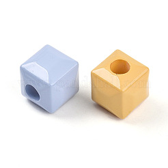 Opake Acrylperlen europäischen&nbsp;OACR-I015-64