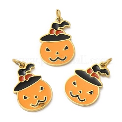 Halloween-Ionenbeschichtung (IP) 304 Edelstahl-Charms&nbsp;STAS-D066-06G
