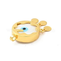 Placcatura a cremagliera pendenti fatti a mano con lavorazione a lume malocchio&nbsp;KK-F838-01F-G