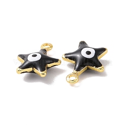 Pendentifs d'émail en laiton &nbsp;KK-J302-14G