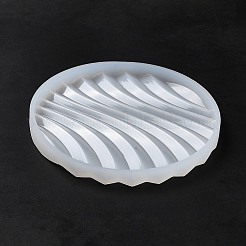 Diy flache runde / quadratische Silikonformen für gewellte Tassenmatten&nbsp;SIMO-H009-02A-01