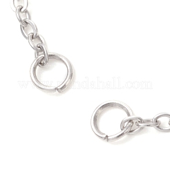 Herstellung von Armbändern aus Edelstahlkabelketten 304&nbsp;AJEW-JB01494