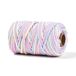 Segmentgefärbtes Polycotton-Makrameekordel&nbsp;OCOR-T017-03K