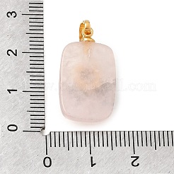 Ciondoli quazo rosa naturale&nbsp;G-T151-02F