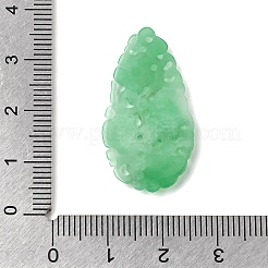 Anhänger aus natürlich gefärbtem Myanmar-Jade&nbsp;G-Z162-13