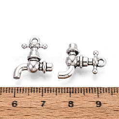 Tibetischer stil Aluminium Anhänger & Charms&nbsp;X-TIBE-N014-30AS