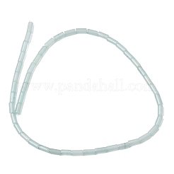 Hilos de abalorios de jade blanco natural&nbsp;G-Z145-A01-01B