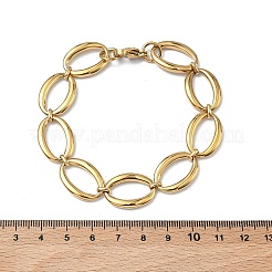 Bracelets à maillons en acier inoxydable 304 pour femmes&nbsp;BJEW-B169-04B-G
