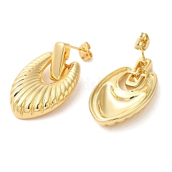 Orecchini pendenti a goccia in ottone&nbsp;EJEW-G382-03G