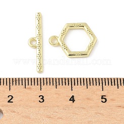 Legierung Knebel Verschlüsse&nbsp;FIND-B047-10G