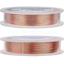 Filo di rame artigianale rotondo&nbsp;CWIR-BC0001-0.3mm-RG