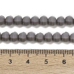 Chapelets de perles en verre opaques&nbsp;GLAA-G125-01C-05