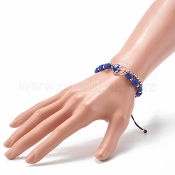 Bracciali intrecciati con filo di nylon regolabile&nbsp;BJEW-JB06545