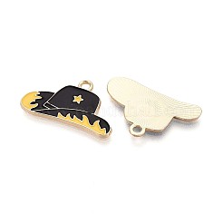 Gestell Legierung Emaille Anhänger&nbsp;PALLOY-T091-18M-G