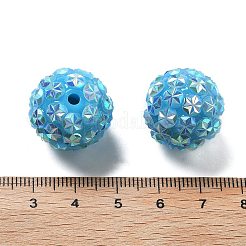 Acryl-Strass-Kugelperlen&nbsp;OACR-A035-01F