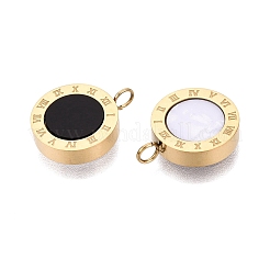Pendentifs en acier inoxydable 304 émaillés&nbsp;STAS-Q111-07G