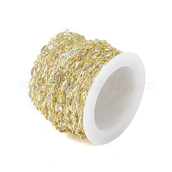 Catene in ottone con placcatura a cremagliera&nbsp;AJEW-Q150-07G-06