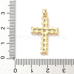 Pendentifs avec zircon cubiques à micro-pavés en laiton&nbsp;KK-A281-26H-G