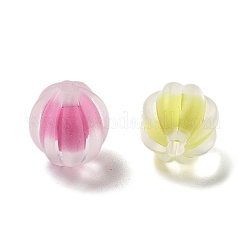Gefrostet transparent Acrylperlen&nbsp;OACR-A032-15A
