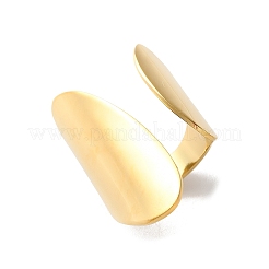 Offener Manschettenring aus Edelstahl 304&nbsp;LS-RJEW-Q775-01G
