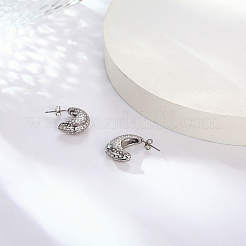 Boucles d'oreilles à tige en acier inoxydable 304&nbsp;OQ6832-01