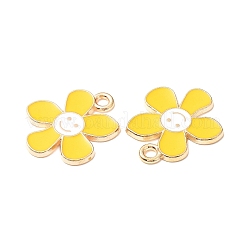 Pendente smaltati in lega&nbsp;LS-ENAM-C009-01G-02