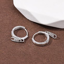 Ohrringe mit Reißverschluss&nbsp;EJEW-K317-01P