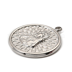 Pendentifs en acier inoxydable 304 sur le thème de la Vierge Marie&nbsp;STAS-I356-05P-02