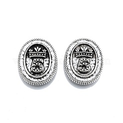 Cabochon in lega di placcatura a cremagliera&nbsp;PALLOY-N150-75B-01AS