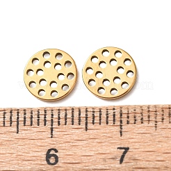 Hohle Anhänger aus Edelstahl 304&nbsp;STAS-G385-05G-02
