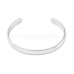 Anlaufgeschützte Armreifen aus 304 Edelstahl mit offener Manschette&nbsp;BJEW-H591-01P-02