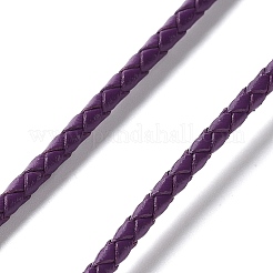 Cordon en cuir tressé&nbsp;VL3mm-27