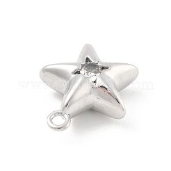 Ottone micro spianare pendenti zirconi&nbsp;LS-KK-D283-14P