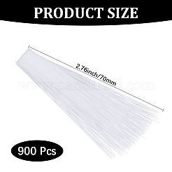 900 Stück Kunststoff-Schnurrhaare in Tierform zum Basteln und Nadelfilzen.&nbsp;DIY-CY0002-72C