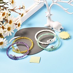 Reiki-Kristall natürliche gemischte Steinperlen-Armband für Mädchenfrauen&nbsp;BJEW-JB06802
