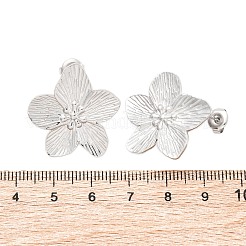 Boucles d'oreilles à tige en acier inoxydable 304 anti-ternissement&nbsp;EJEW-Z022-22P