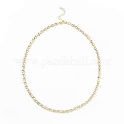 In ottone lettera iniziale u link catena collana braccialetto cavigliera&nbsp;SJEW-JS01235