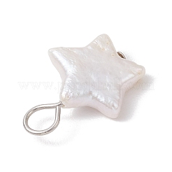 3pcs 3 Stile natürliche Keshi-Perlenanhänger&nbsp;PALLOY-JF04242