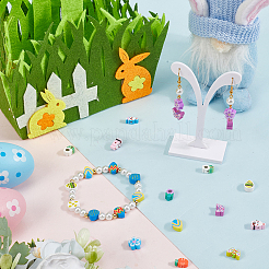 300 pièce de 6 styles de perles en argile polymère faites à la main&nbsp;FIND-SP0003-05
